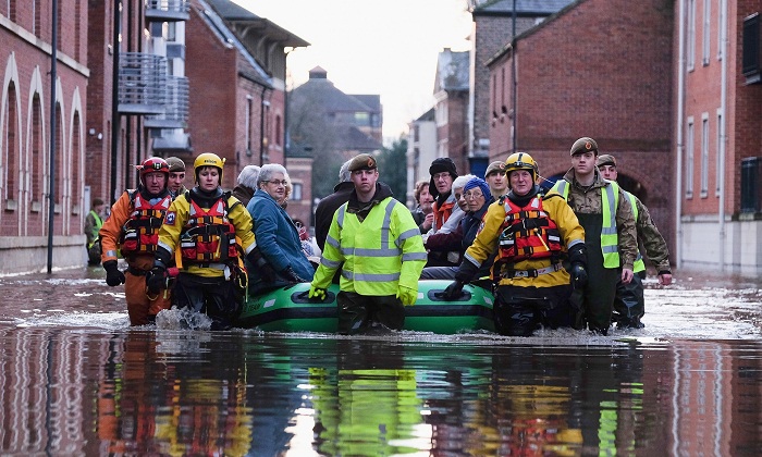 Failed flood defences cast doubt on UK readiness for new weather era